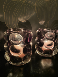 Sfeerlicht glas grey Black