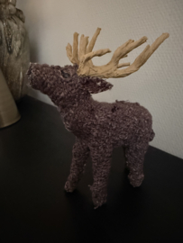 Hert Fabric 19 cm bruin