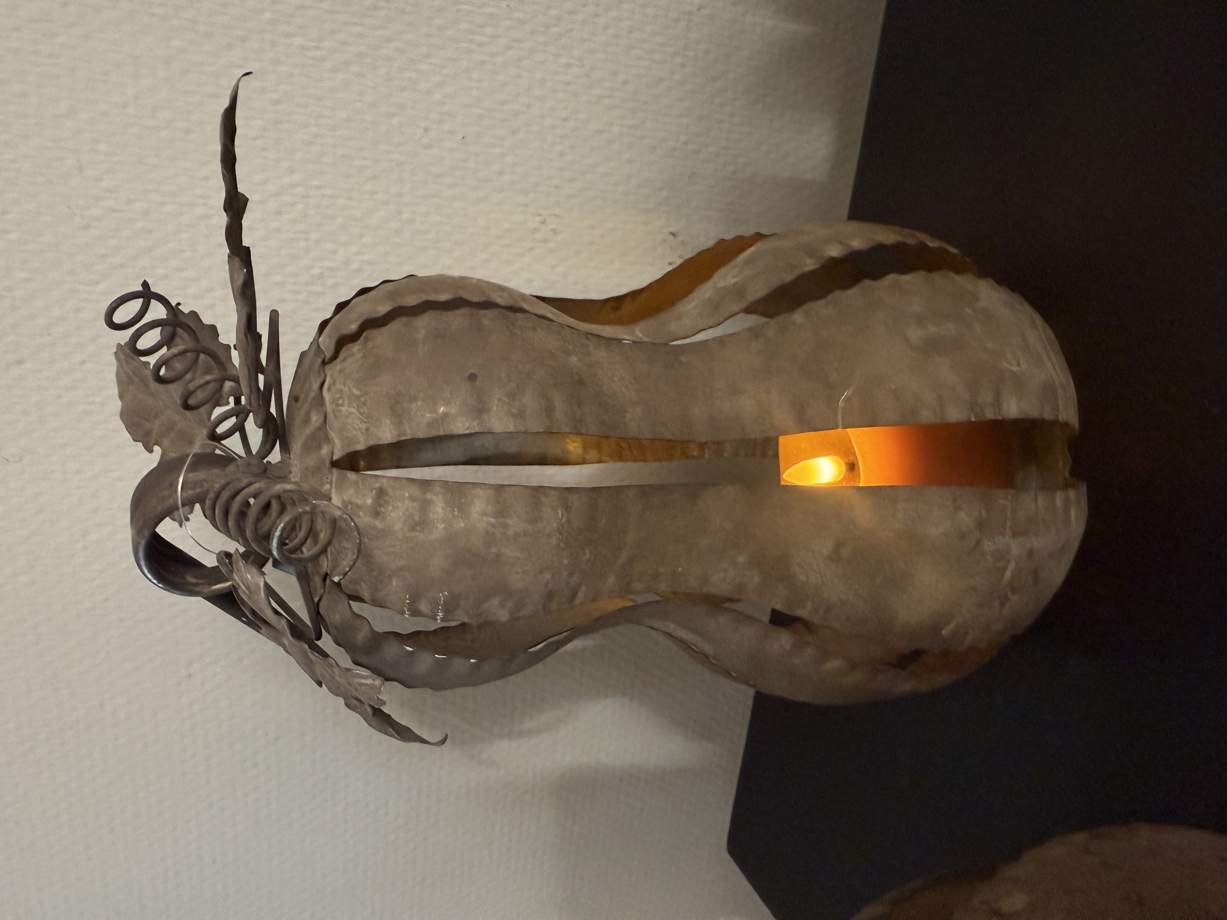 Metalen Pompoenen waxine