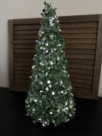 Kerstboom zilver groen  48 h