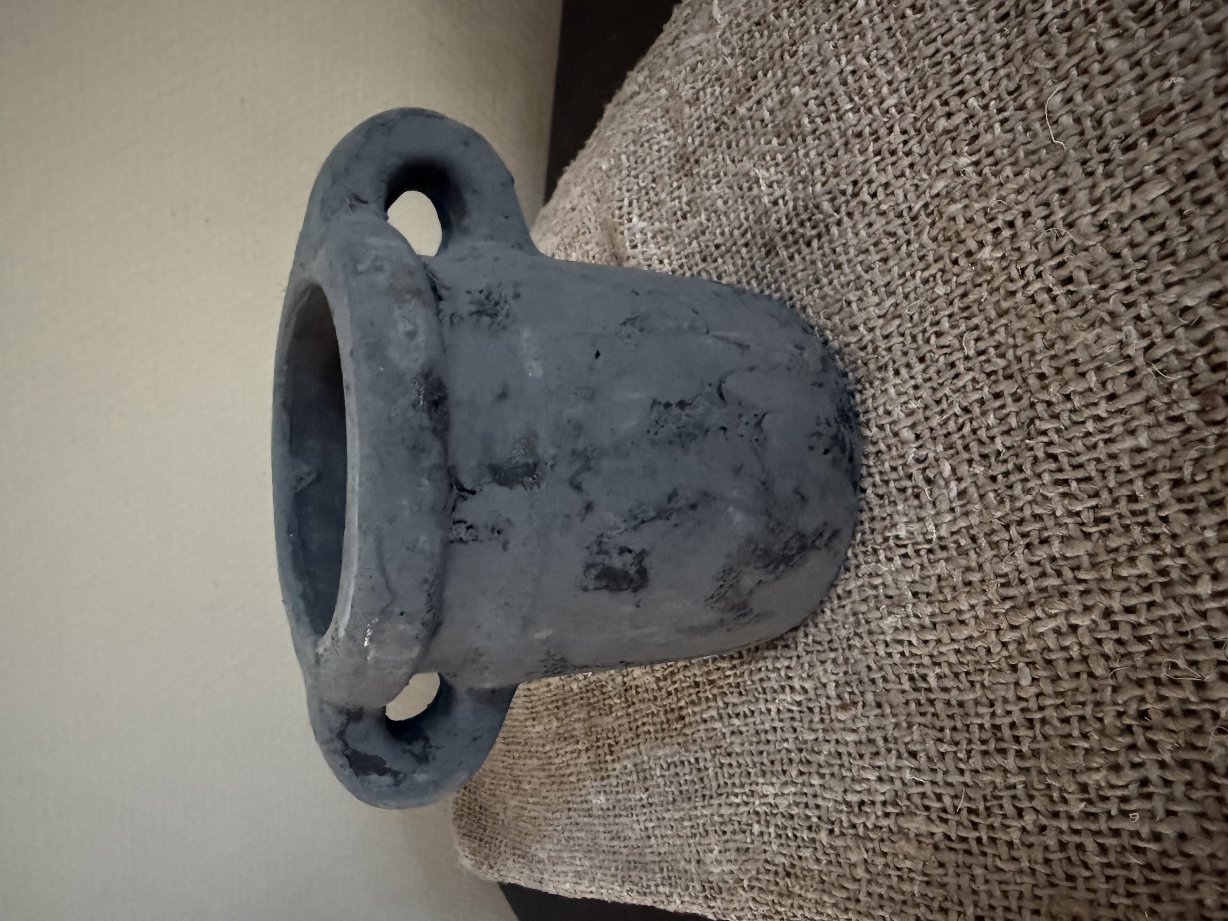 Bloempot met oortjes