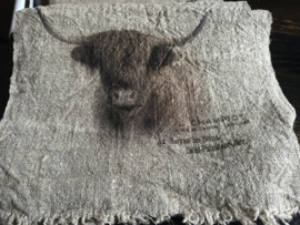 Shabby hooglander kleur