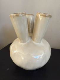 Tulpen vaas beige