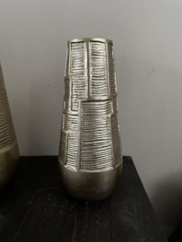 Gouden vaas in 2 maten