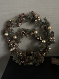 kerst krans in 2 maten