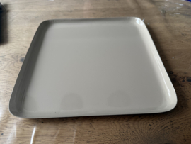 Dienblad vierkant beige 25 x 25