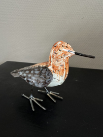 Vogeltjes scrap metal art afrika