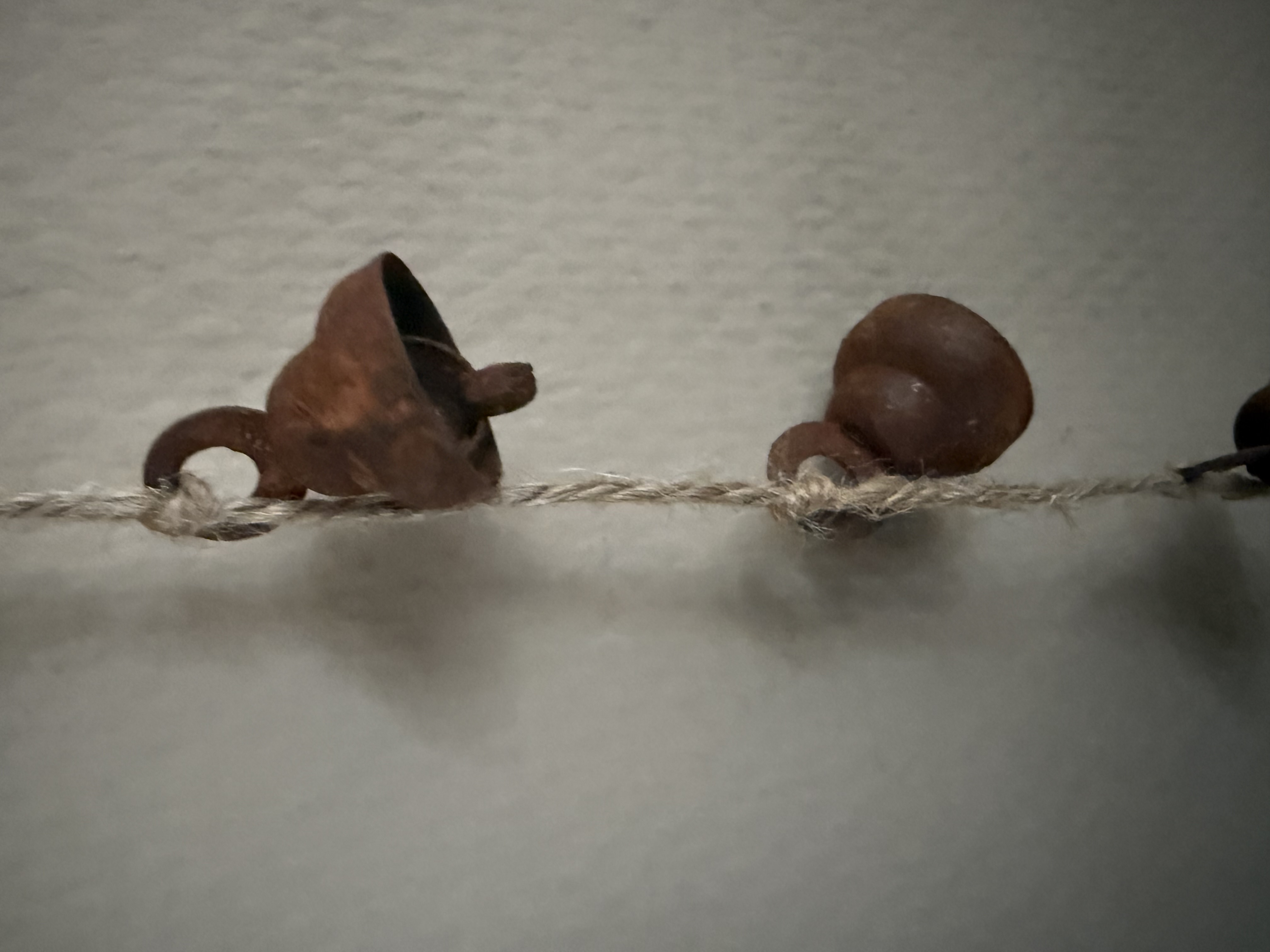 Belletjes hanger roest