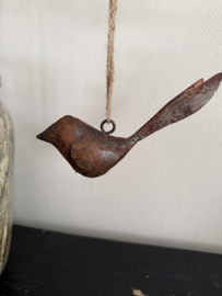 Metalen vogel roest  zwaluw