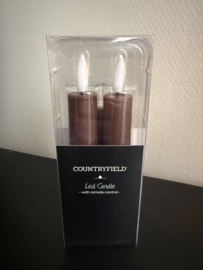 Countryfield led diner kaarsen 15 cm