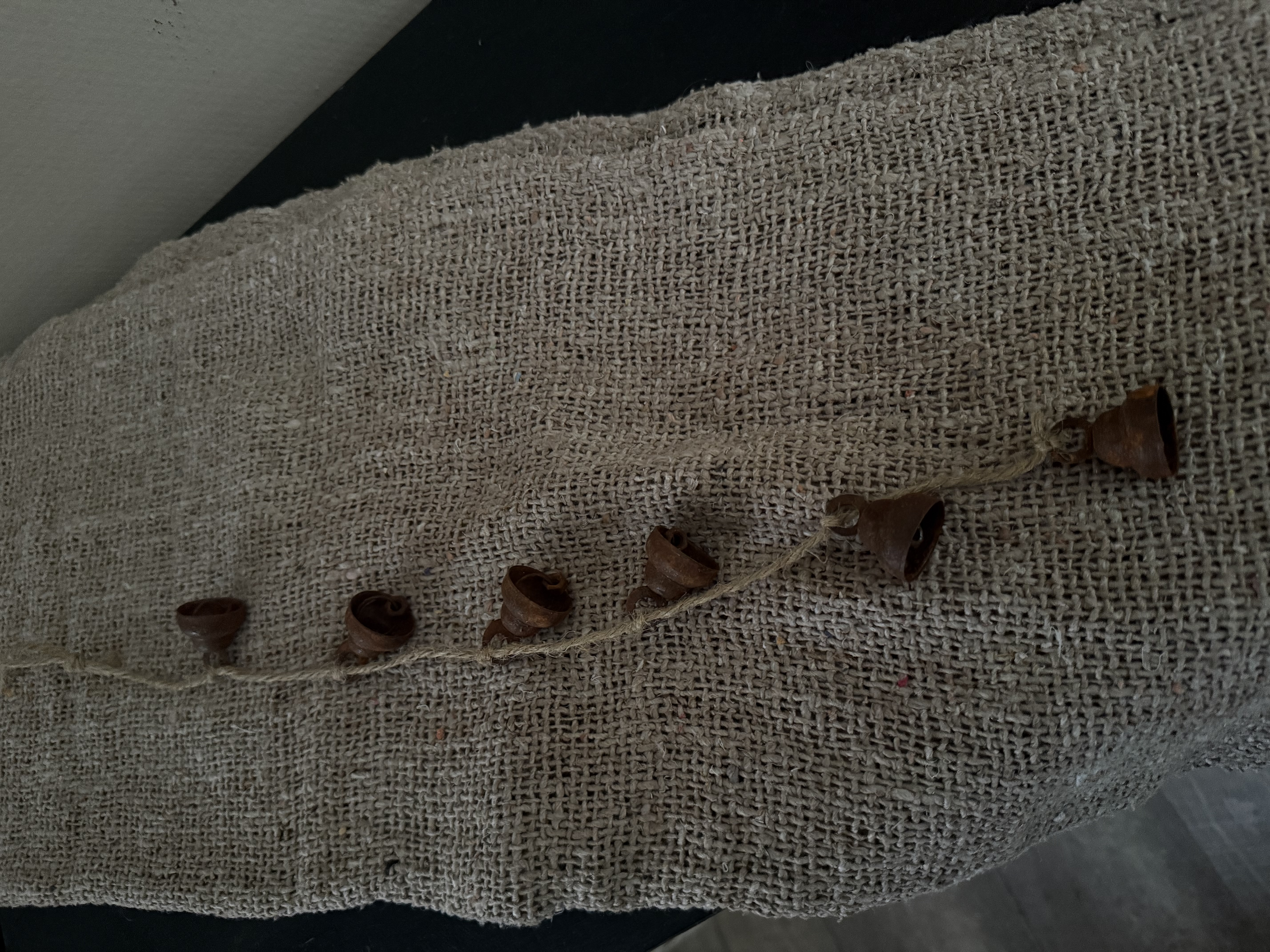 Belletjes hanger roest