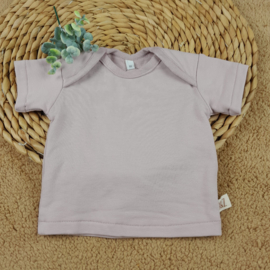 Shirt lilac effen