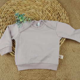 Longsleeve effen lilac