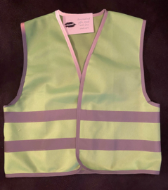 Fluo vestje - eigen ontwerp