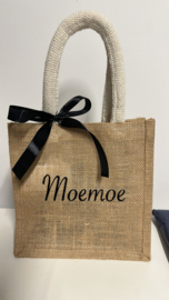 Geschenktasje wit-rosé