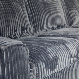 MySofa Teddy | Antraciet | 2,5 zits + Divan Rechts