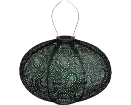 Lumiz Solar Lampion Paisley Oval - 40 cm - Groen