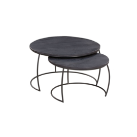 Salontafel Coco | Set van 2 | Rond