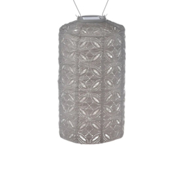 Lumiz solar Cylinder dia. 28cm Mandela licht taupe lampion