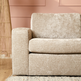 MySofa Alma | Beige | 2,5 zits + Divan Rechts