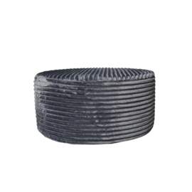 My Sofa Hocker | Rond | 60 cm | Tilia 85 | Antraciet