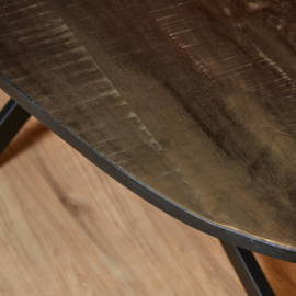 Eettafel Elegance Black | Deens ovaal | 240×110 cm