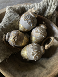 Eikel van hout 3 inch