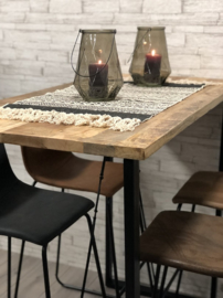 Industrial bar table