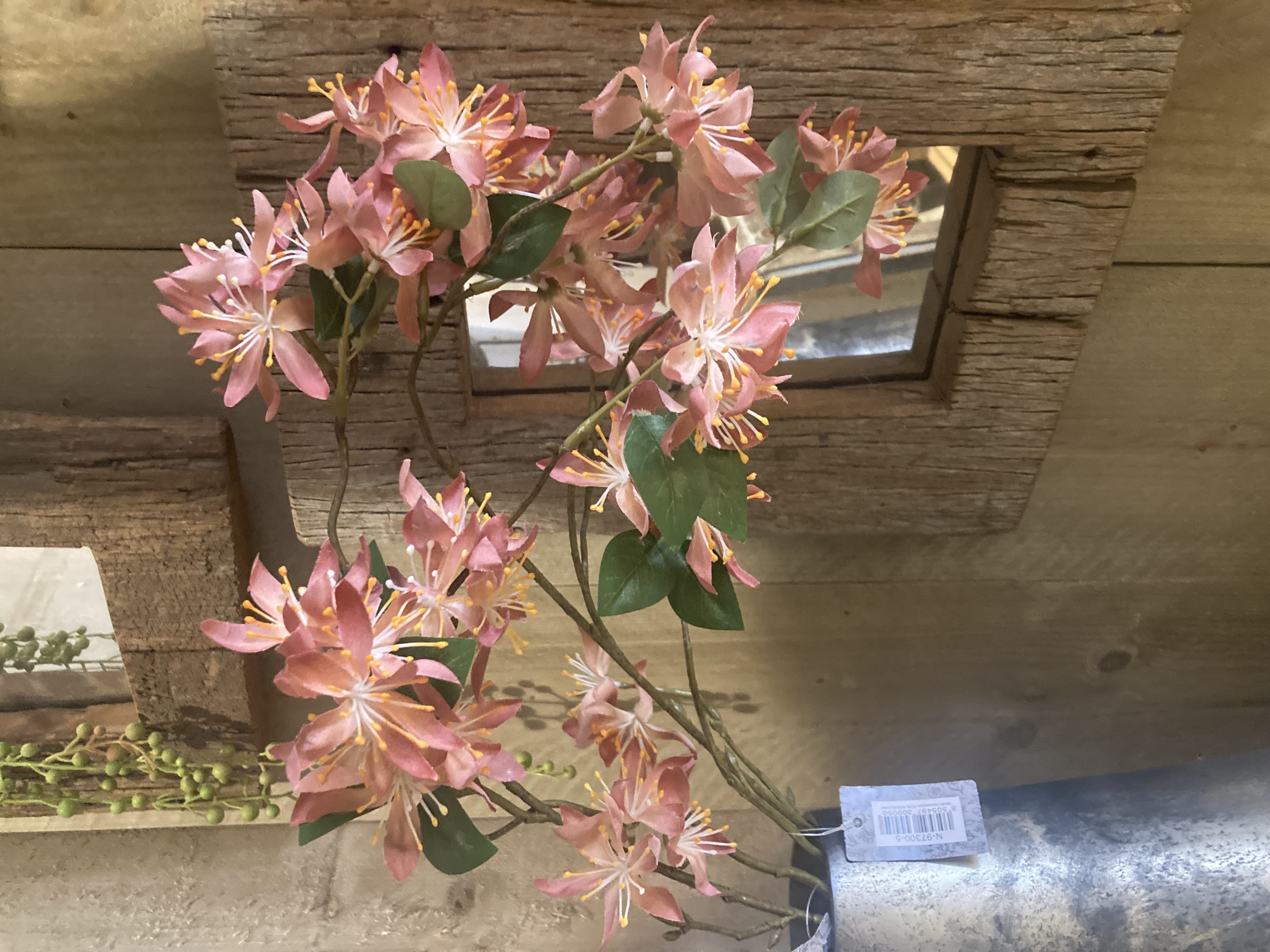 Wild clematis spray pink
