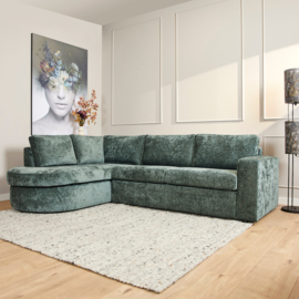MySofa Alma | Green | Divan Links + 2,5 zits