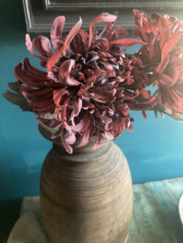 Mum spray burgundy