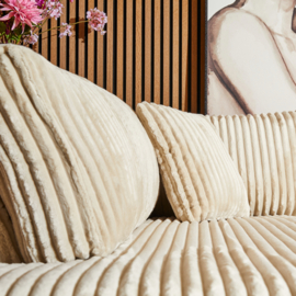 MySofa Teddy | Beige | Divan Links + 2,5 zits