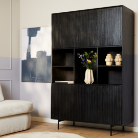 Boekenkast Madison XL Black | 135 cm