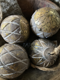 Bal van hout 3 inch