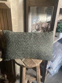 Kussen breed groen