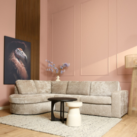 MySofa Alma | Beige | Divan Links + 2,5 zits