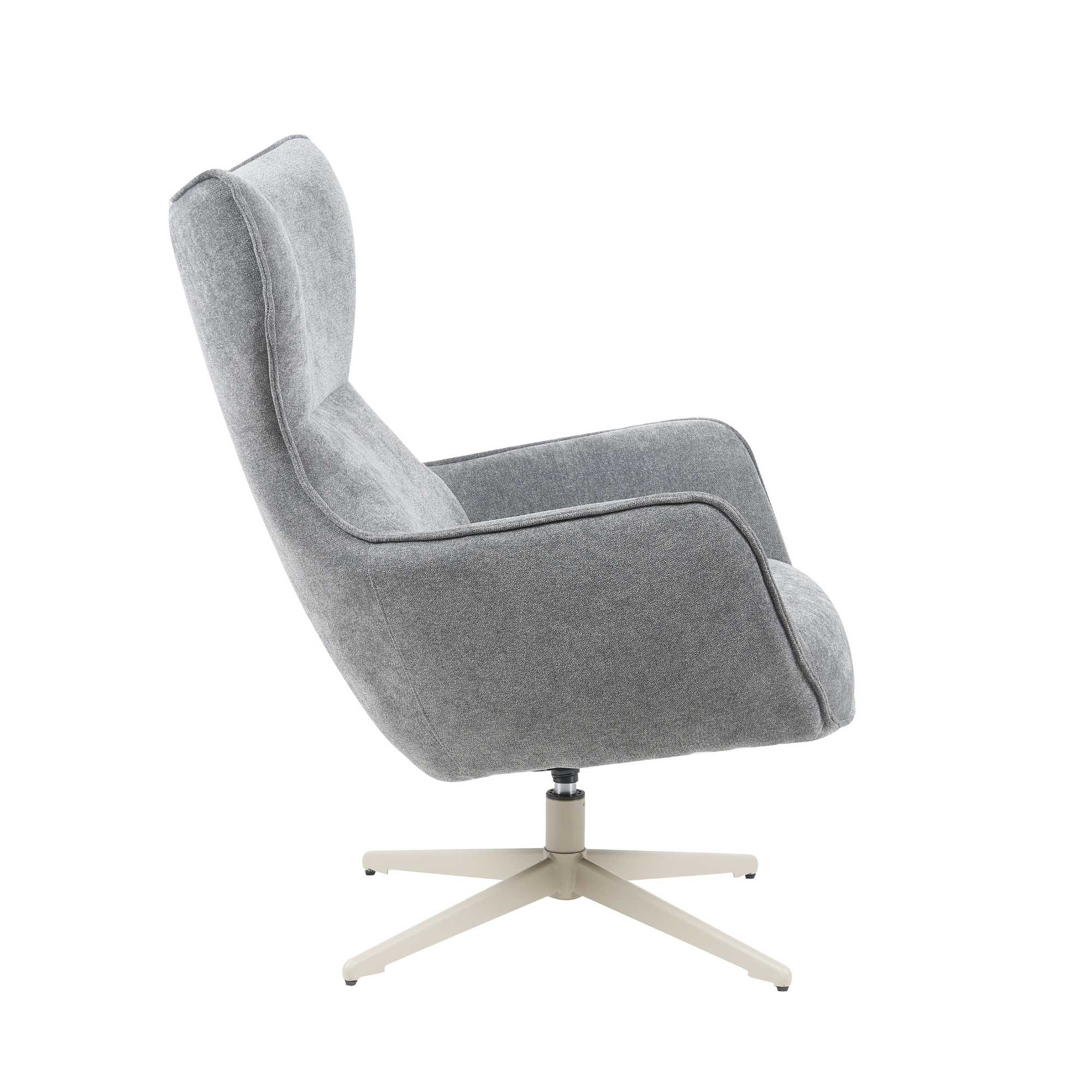 Fauteuil antraciet  van kleur