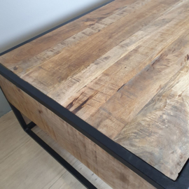 Salontafel Denver | Mangohout | 130×70 cm