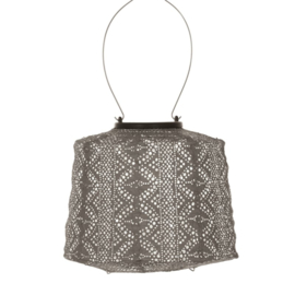 Lampshade 20 Lace Taupe Lumiz
