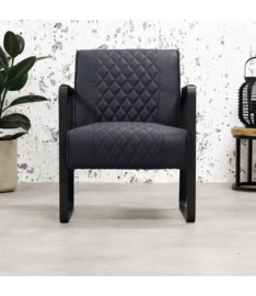 Fauteuil stevie blauw