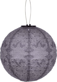 Solar Lampion Marrakesh Rond – 30 cm – Mauve Purple