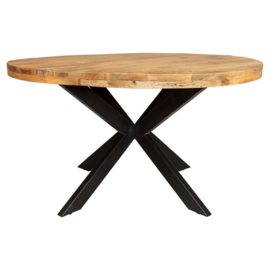 Eetkamertafel Denver | Rond | Mangohout | 150 cm