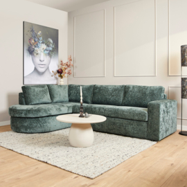 MySofa Alma | Green | Divan Links + 2,5 zits