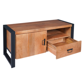 Tv meubel Boaz 110 cm | Een deur en open vak