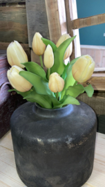 Kunst tulp champagne 7 stuks