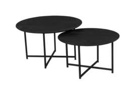 Salontafel Arlington | Set van 2 Black