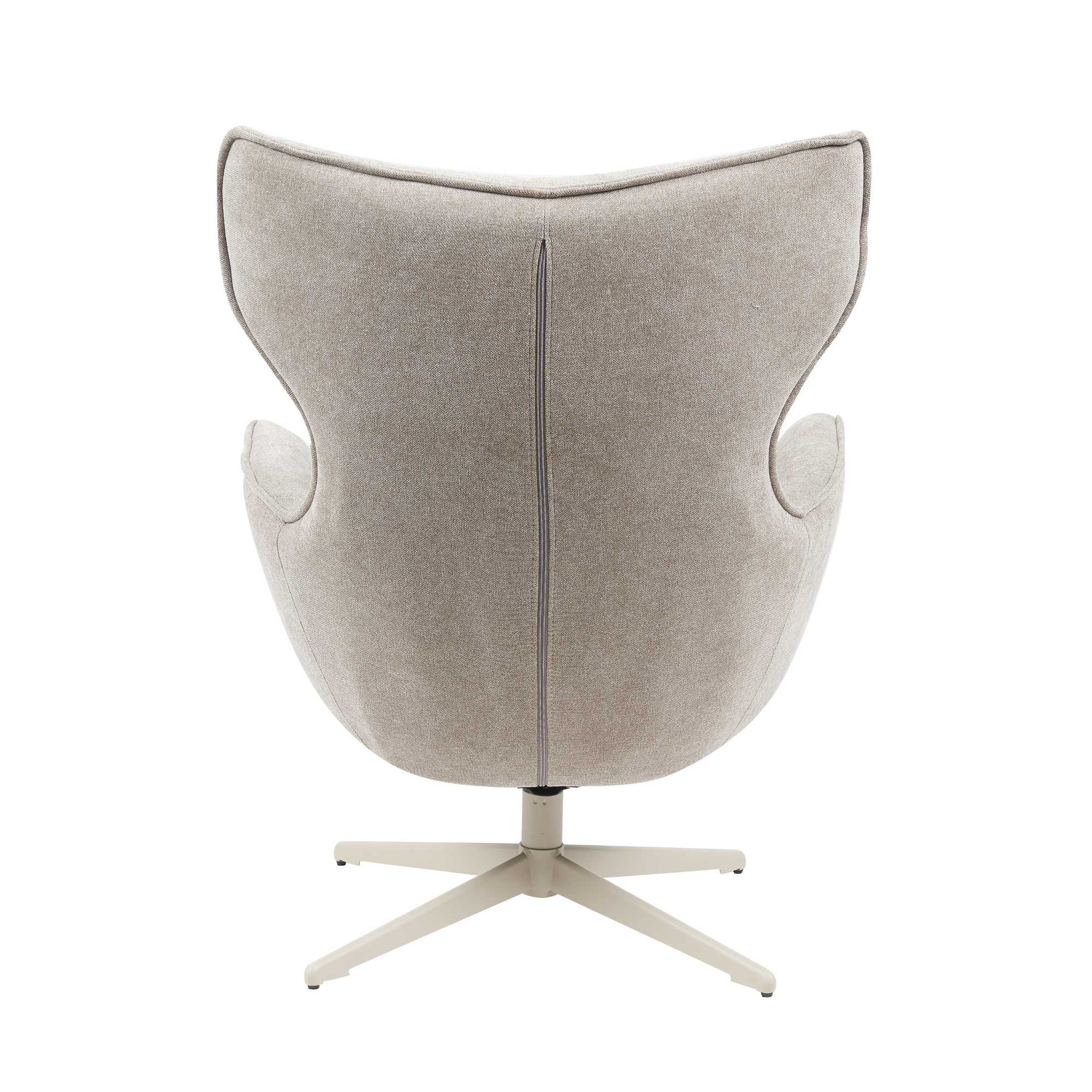 Fauteuil taupe van kleur