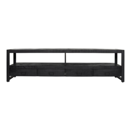 Tv meubel Boaz Black | 220 cm