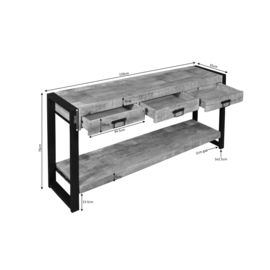 Sidetable Boaz | 150 cm