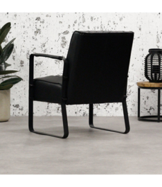 Fauteuil stevie zwart